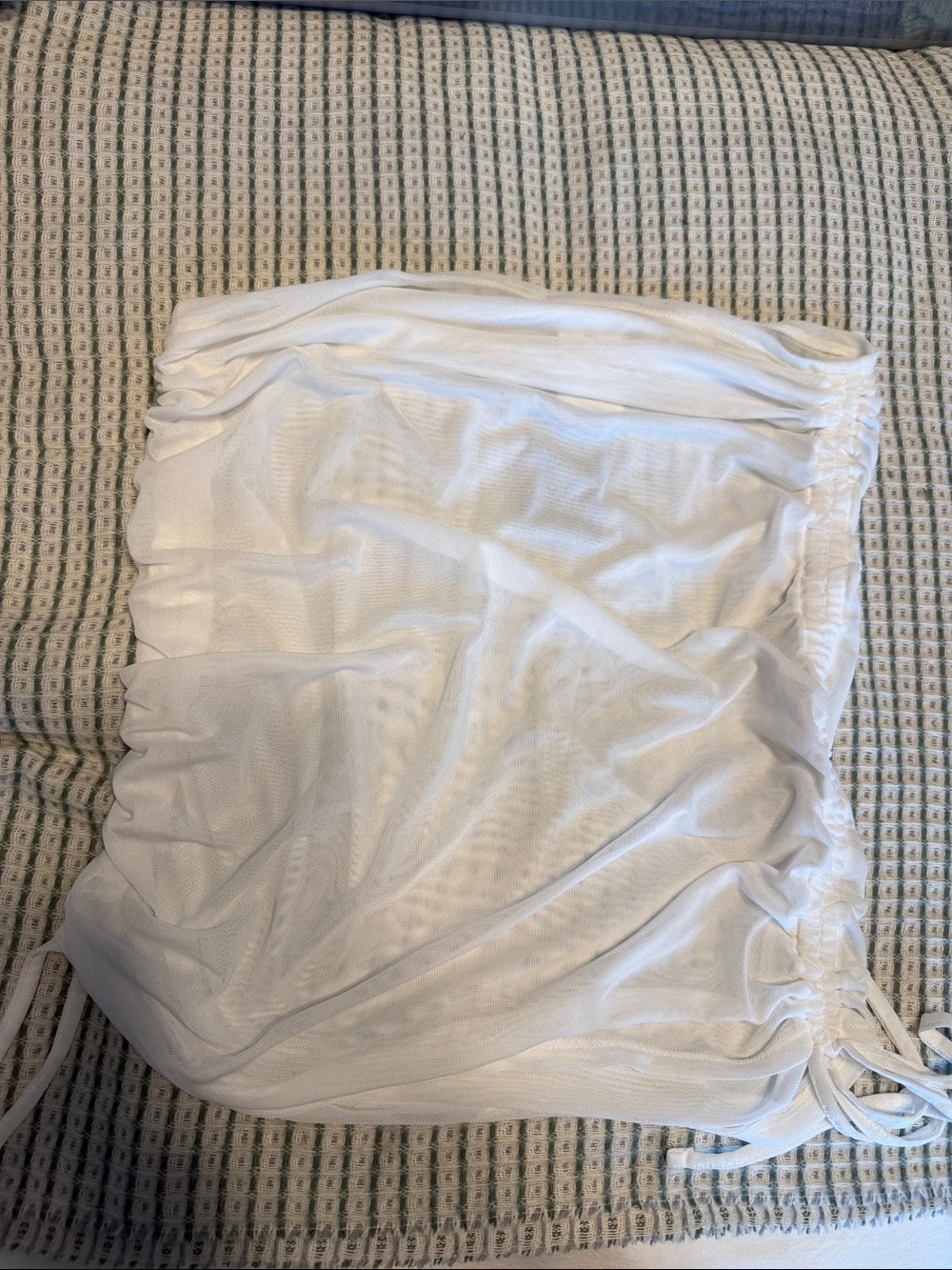 Sheer White Coverup